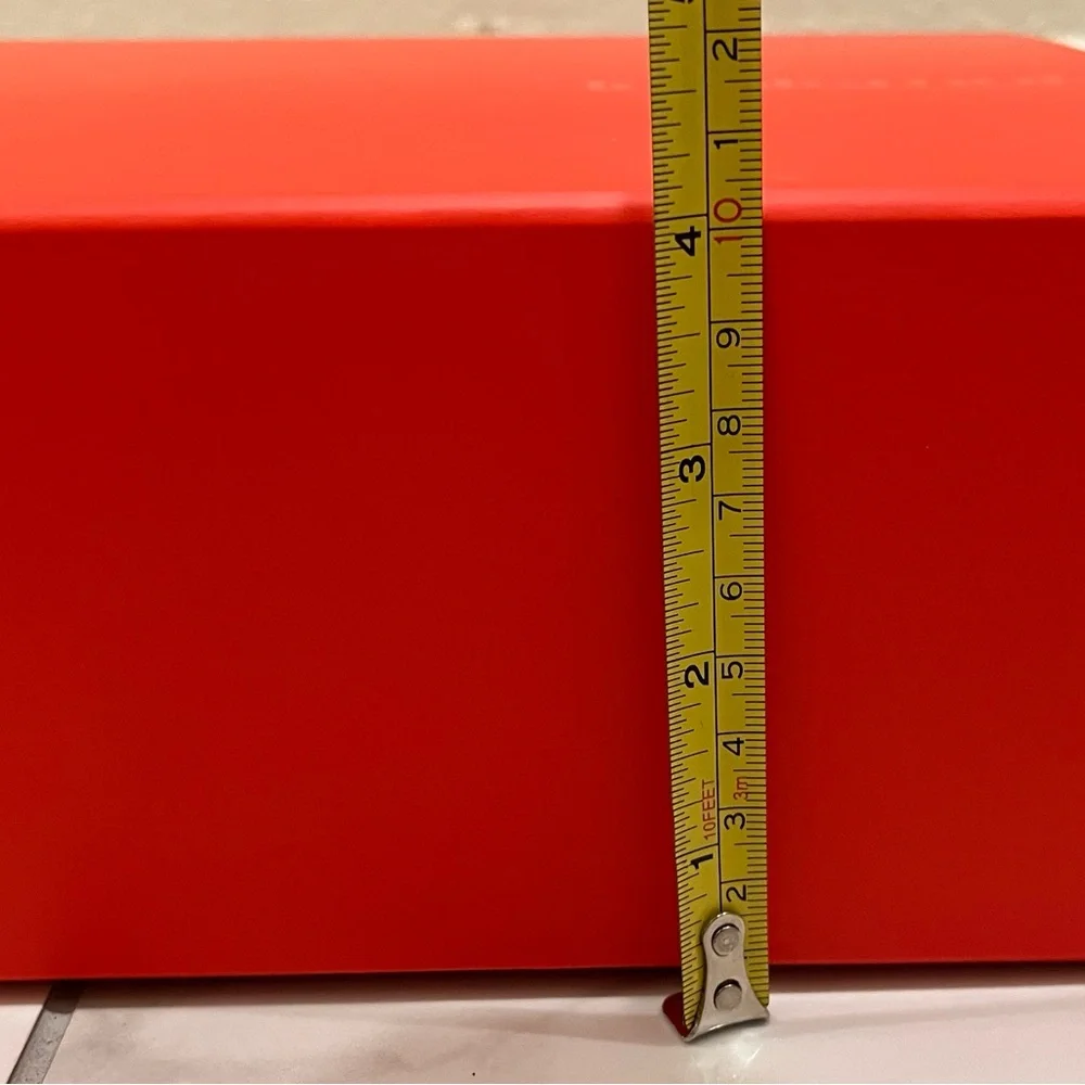 Lululemon — Vibrant Orange Decorative Gift Box.